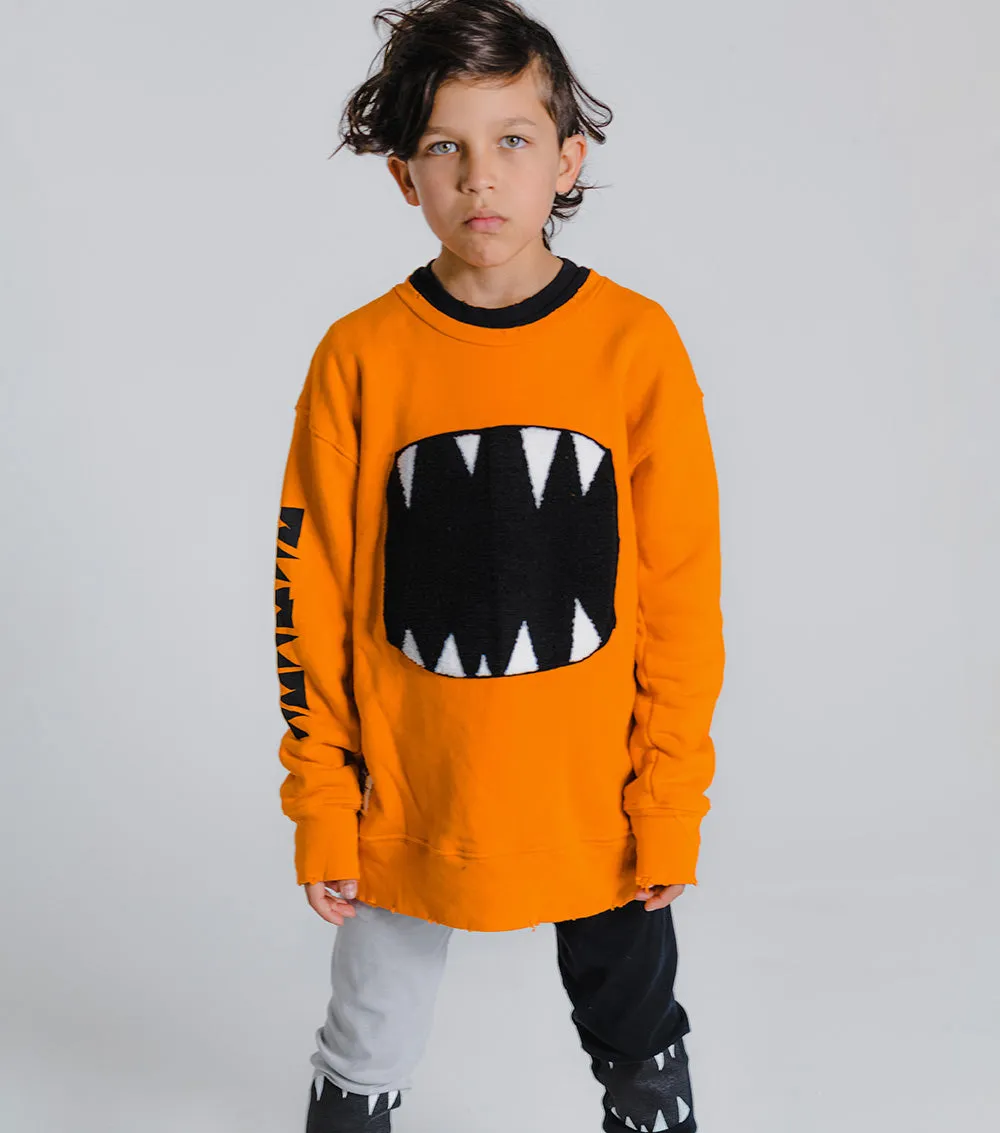 fuzzy roar sweatshirt sold by nununu product image thumbnail 3