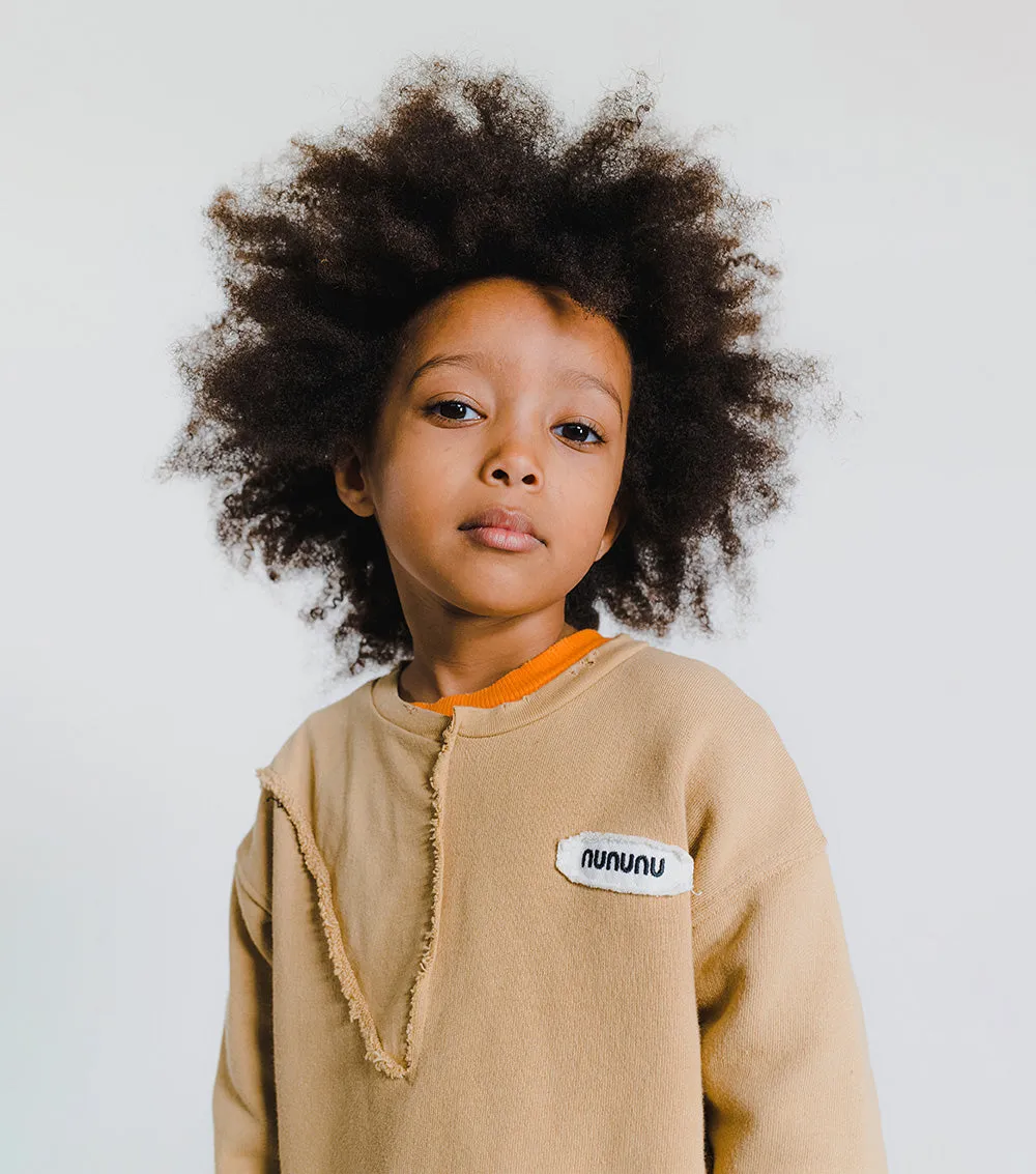 patchwork sweatshirt sold by nununu product image thumbnail 2