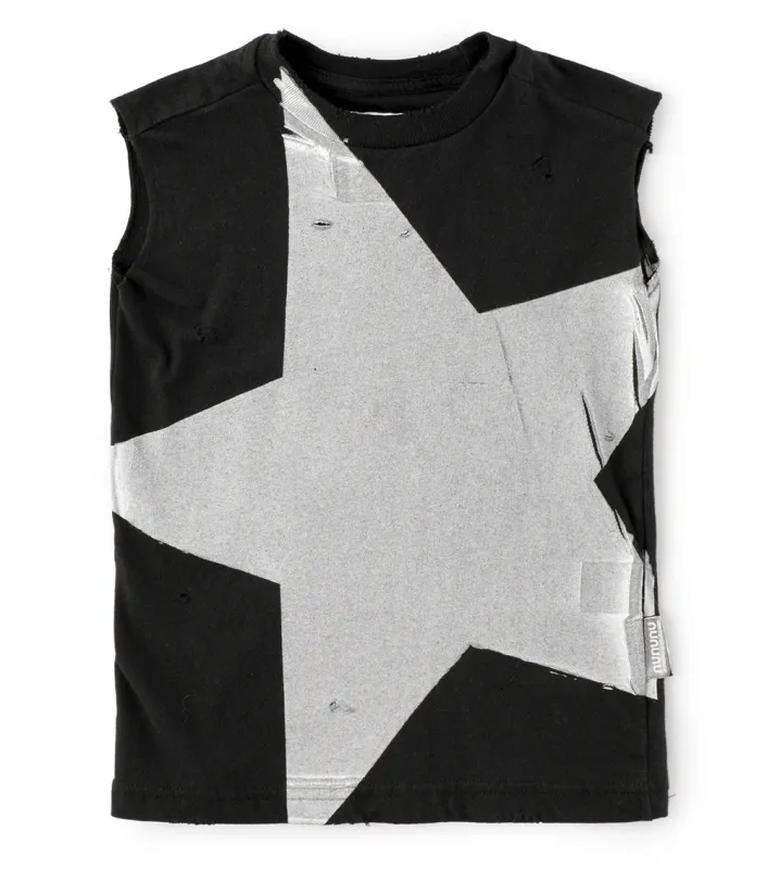 mega star sleeveless shirt sold by nununu