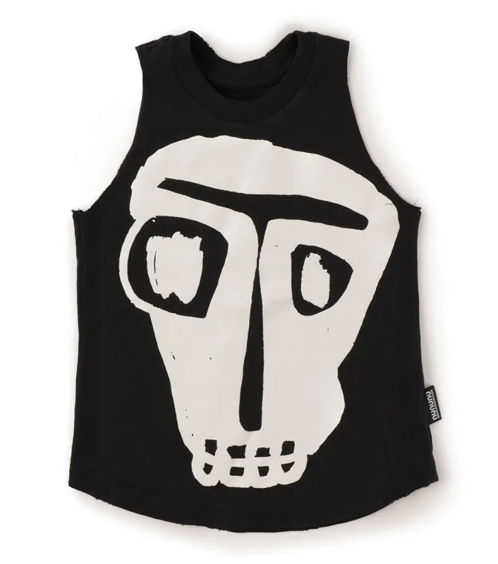 mega rowdy mask tank top sold by nununu