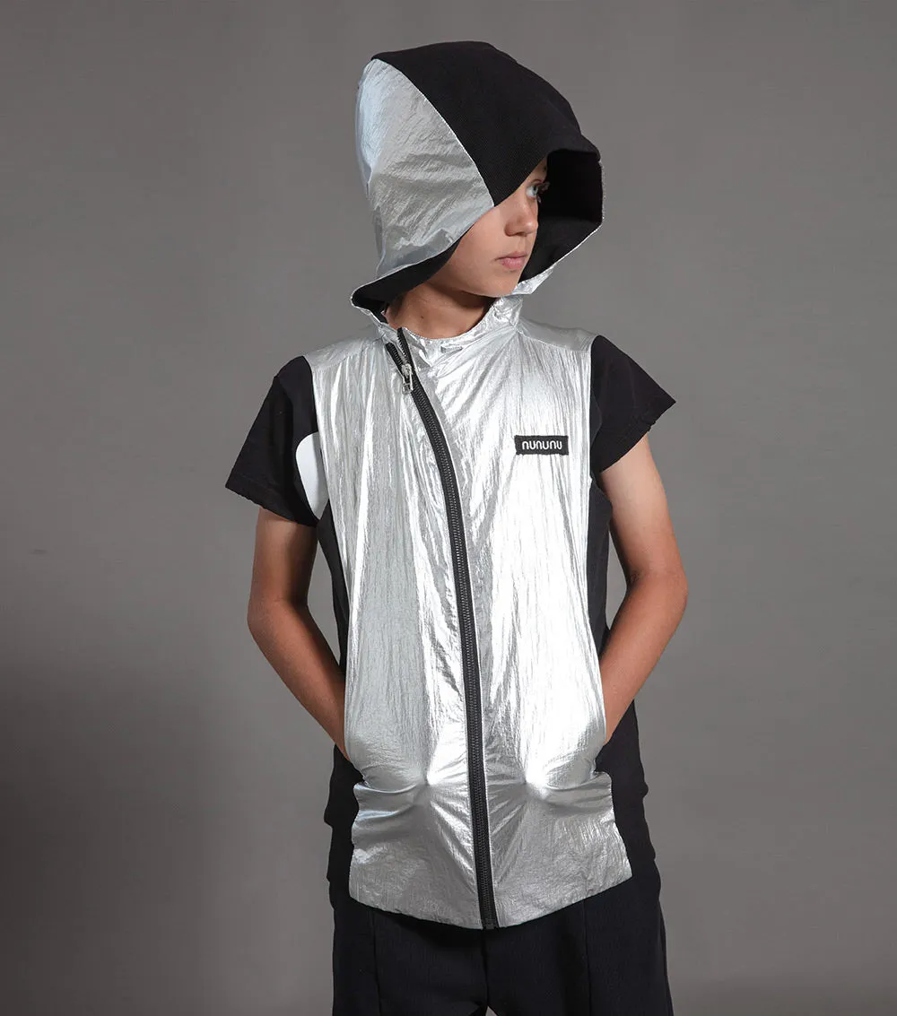 duo nylon hooded vest sold by nununu product image thumbnail 4
