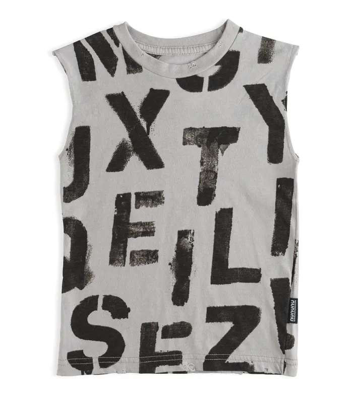 abc sleeveless shirt sold by nununu