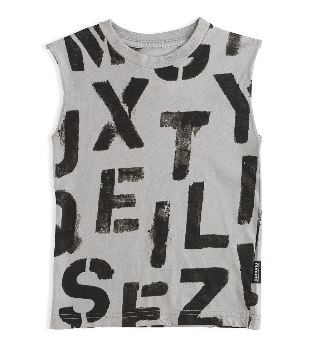 abc sleeveless shirt sold by nununu