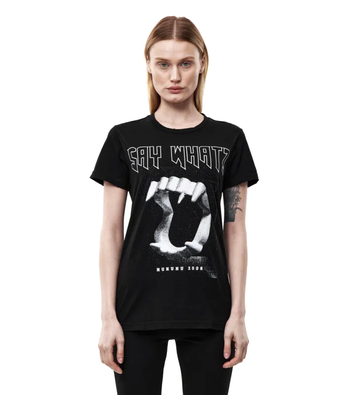 women's fangs t-shirt sold by nununu