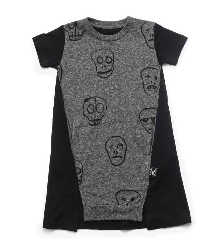 skull mask a dress sold by nununu