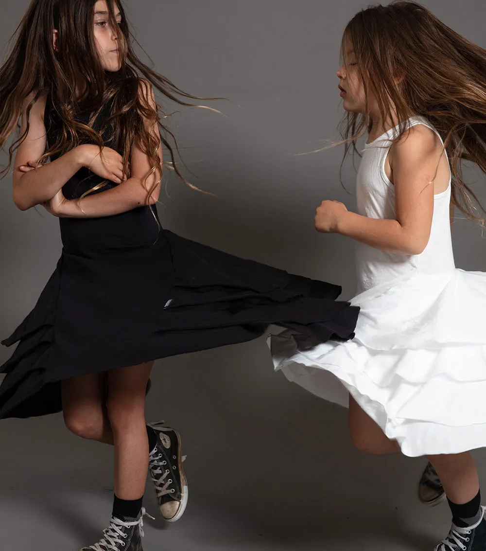 fancy layered dress sold by nununu