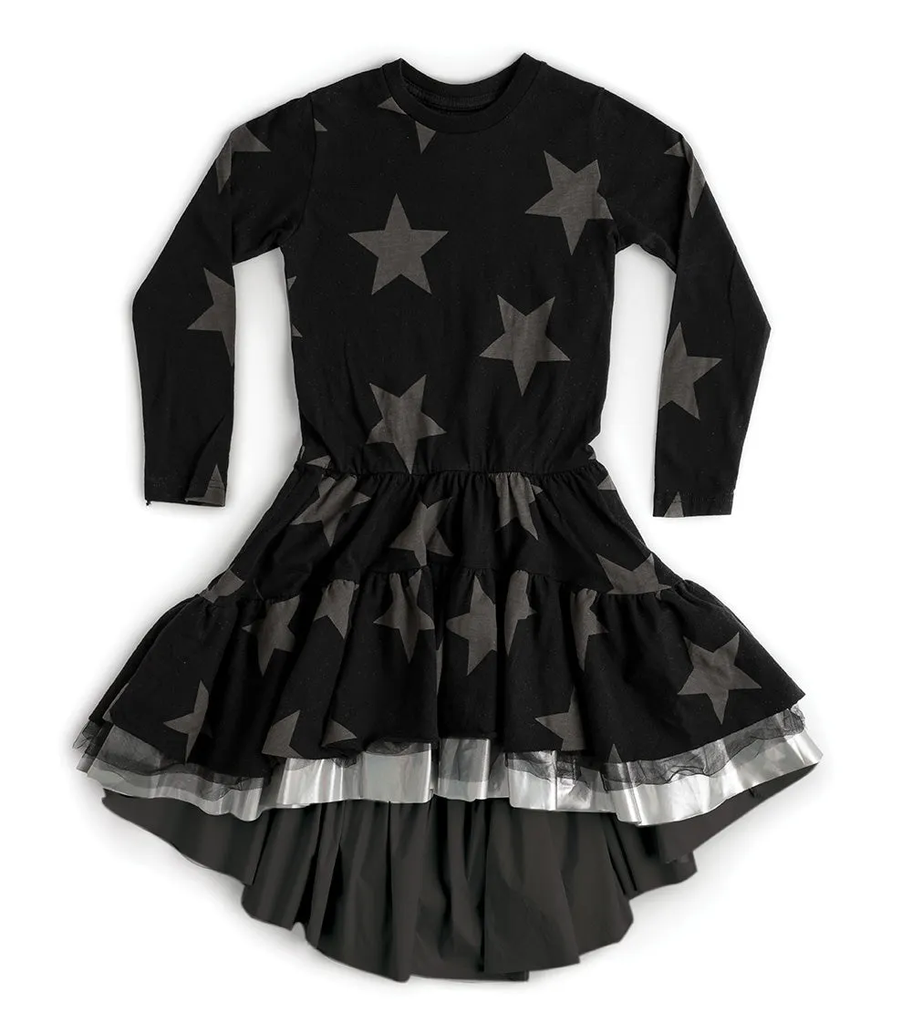 festive star dress sold by nununu