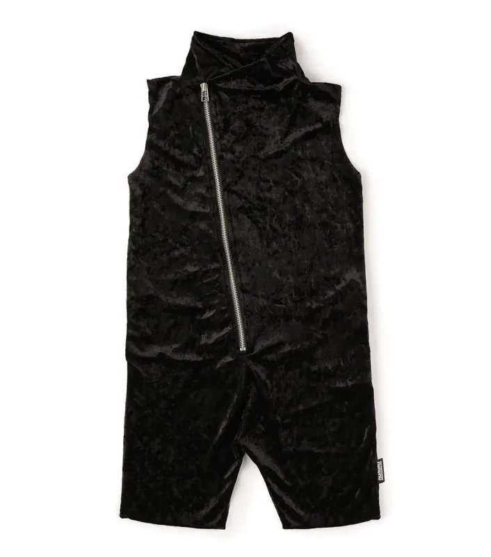 velvet zip overall sold by nununu