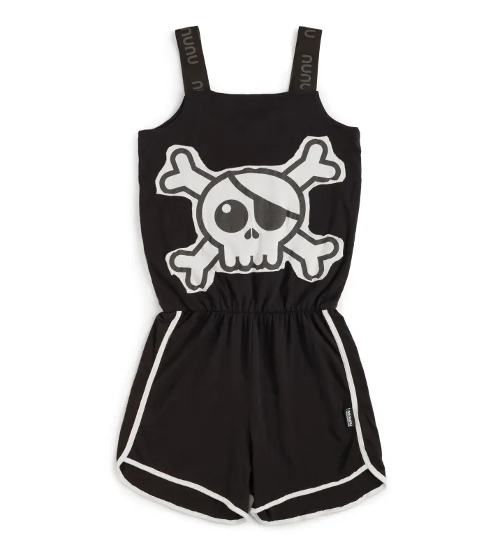skull patch tank overall sold by nununu