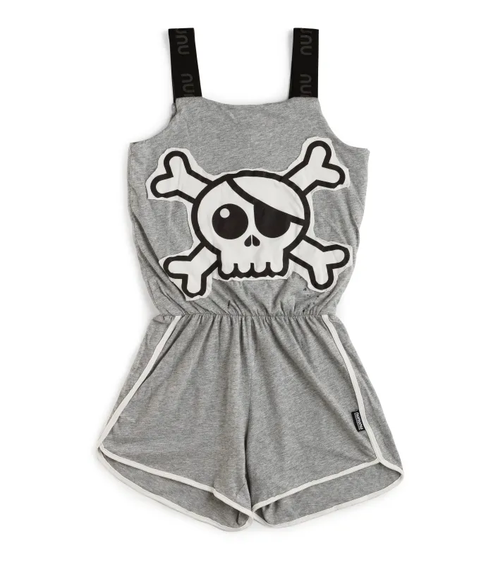 skull patch tank overall sold by nununu