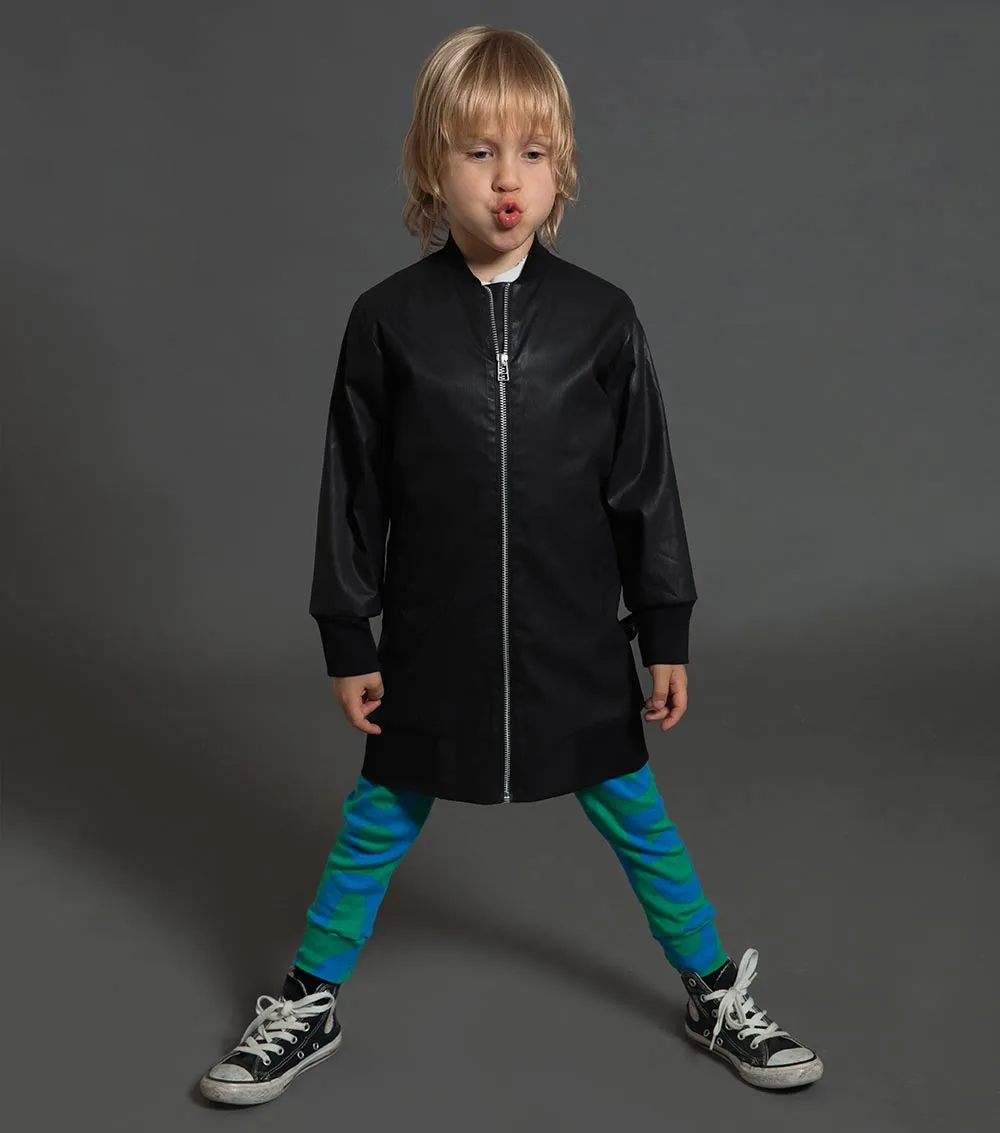 long wax bomber jacket sold by nununu product image thumbnail 2