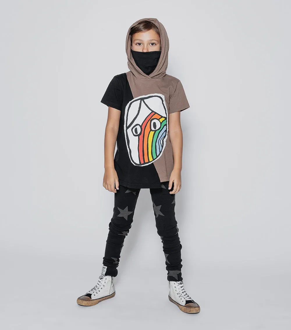 rainbow dude ninja shirt sold by nununu product image thumbnail 2