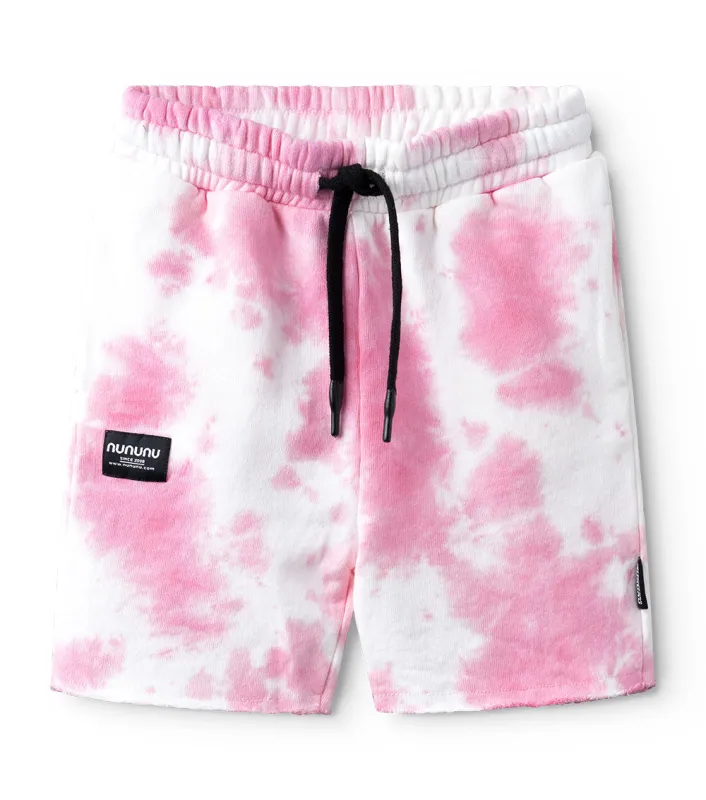 tie dye sweatshorts sold by nununu