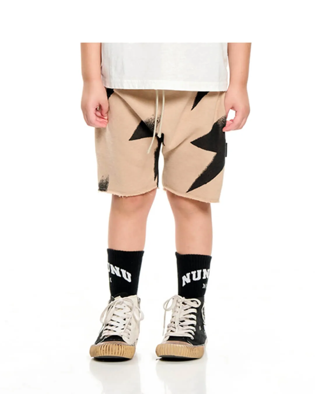 bolt rounded shorts sold by nununu