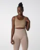 Beige Desire Ribbed Seamless Bra sold by NVGTN