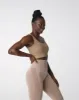 Beige Desire Ribbed Seamless Bra sold by NVGTN