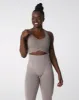 Taupe Cinched Seamless Bra sold by NVGTN