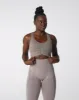Taupe Cinched Seamless Bra sold by NVGTN