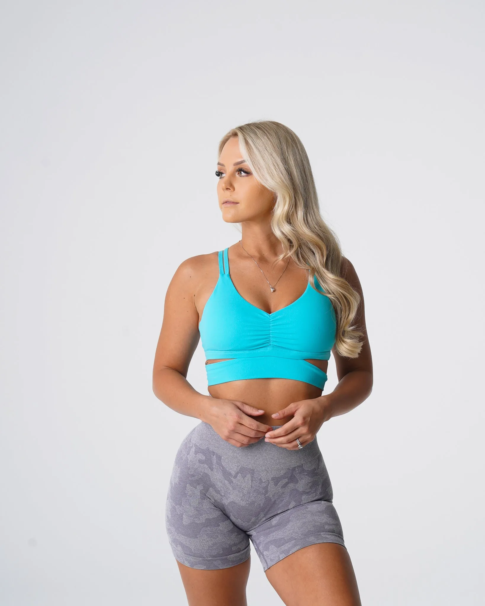 Aqua Revolve Bra sold by NVGTN product image thumbnail 4