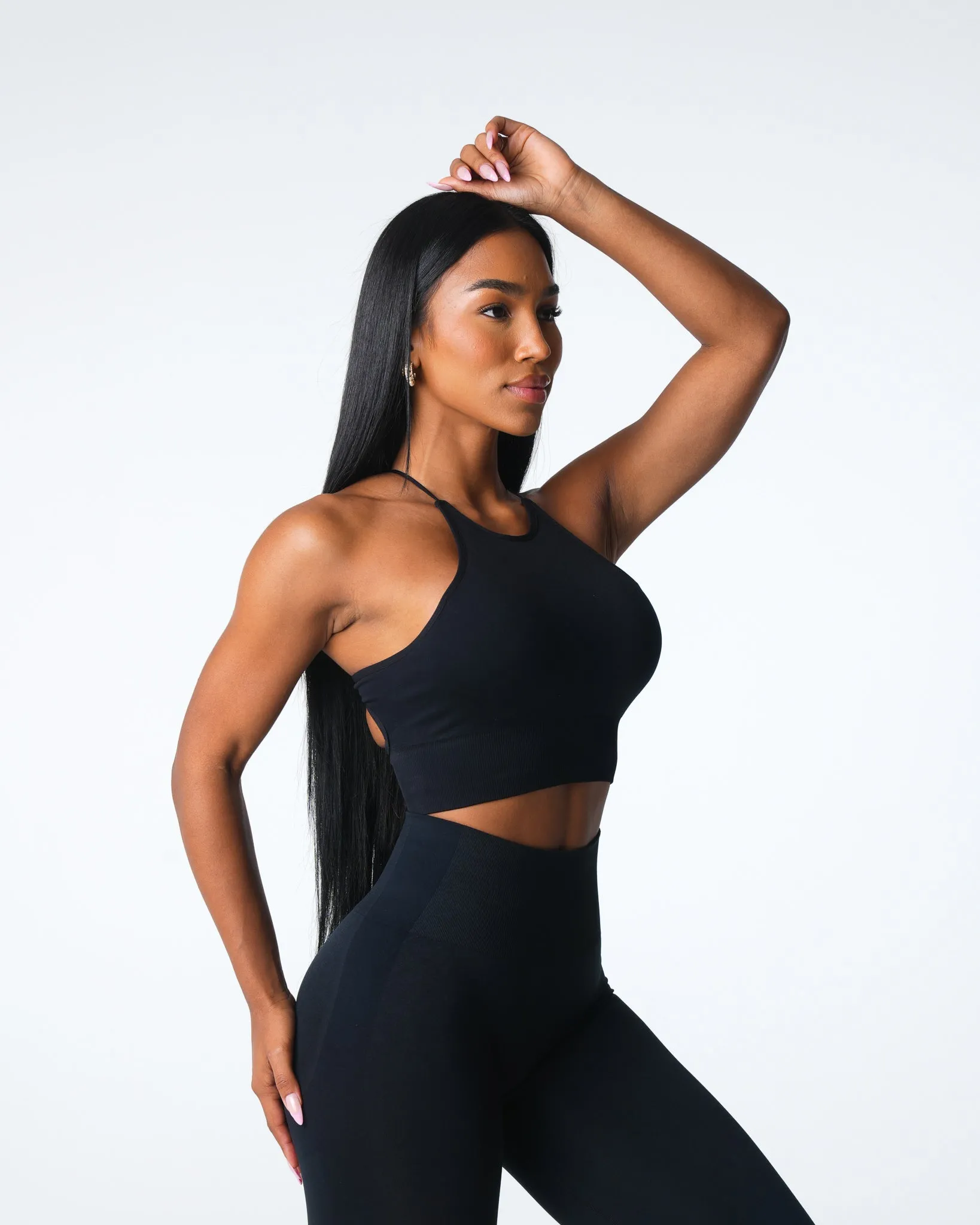 Black Embrace Seamless Bra sold by NVGTN product image thumbnail 3