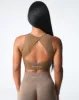 Mocha Empower Seamless Bra sold by NVGTN