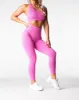 Bubble Gum Pink Lift Seamless Leggings sold by NVGTN
