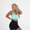 Aqua Flourish Seamless Bra sold by NVGTN