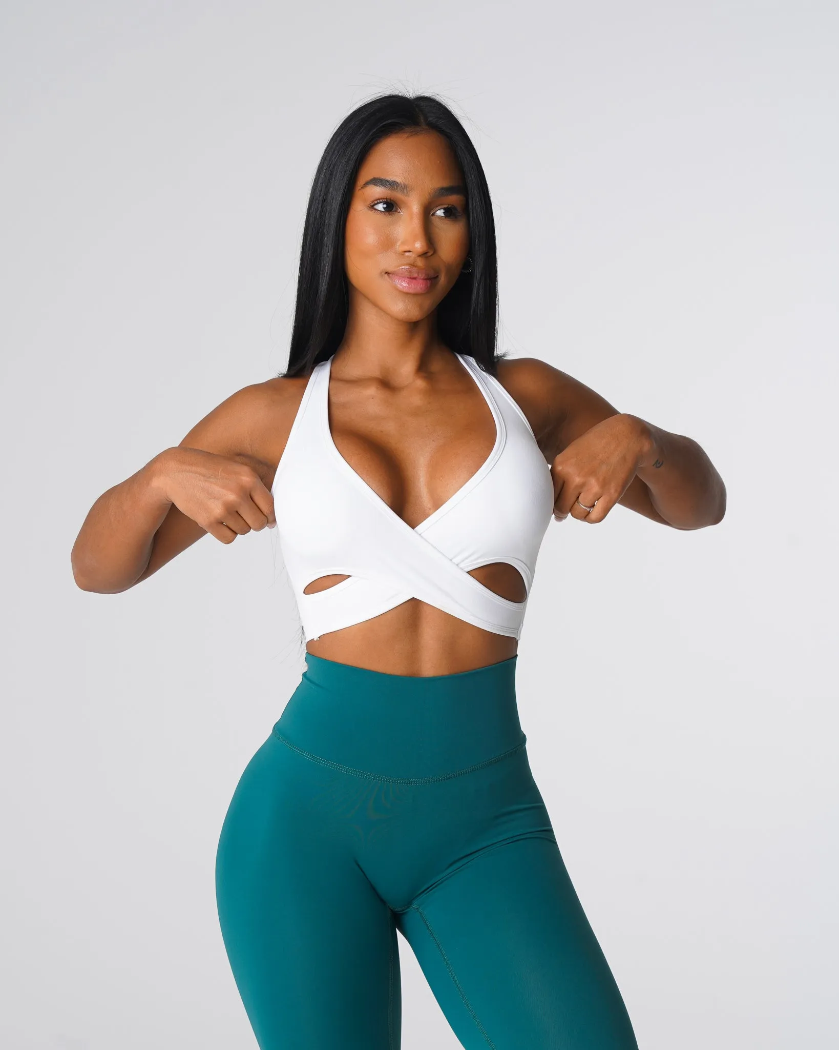 White Radiance Bra sold by NVGTN