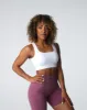 White Empower Seamless Bra sold by NVGTN