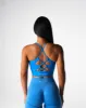 Ocean Blue Thrive Seamless Bra sold by NVGTN
