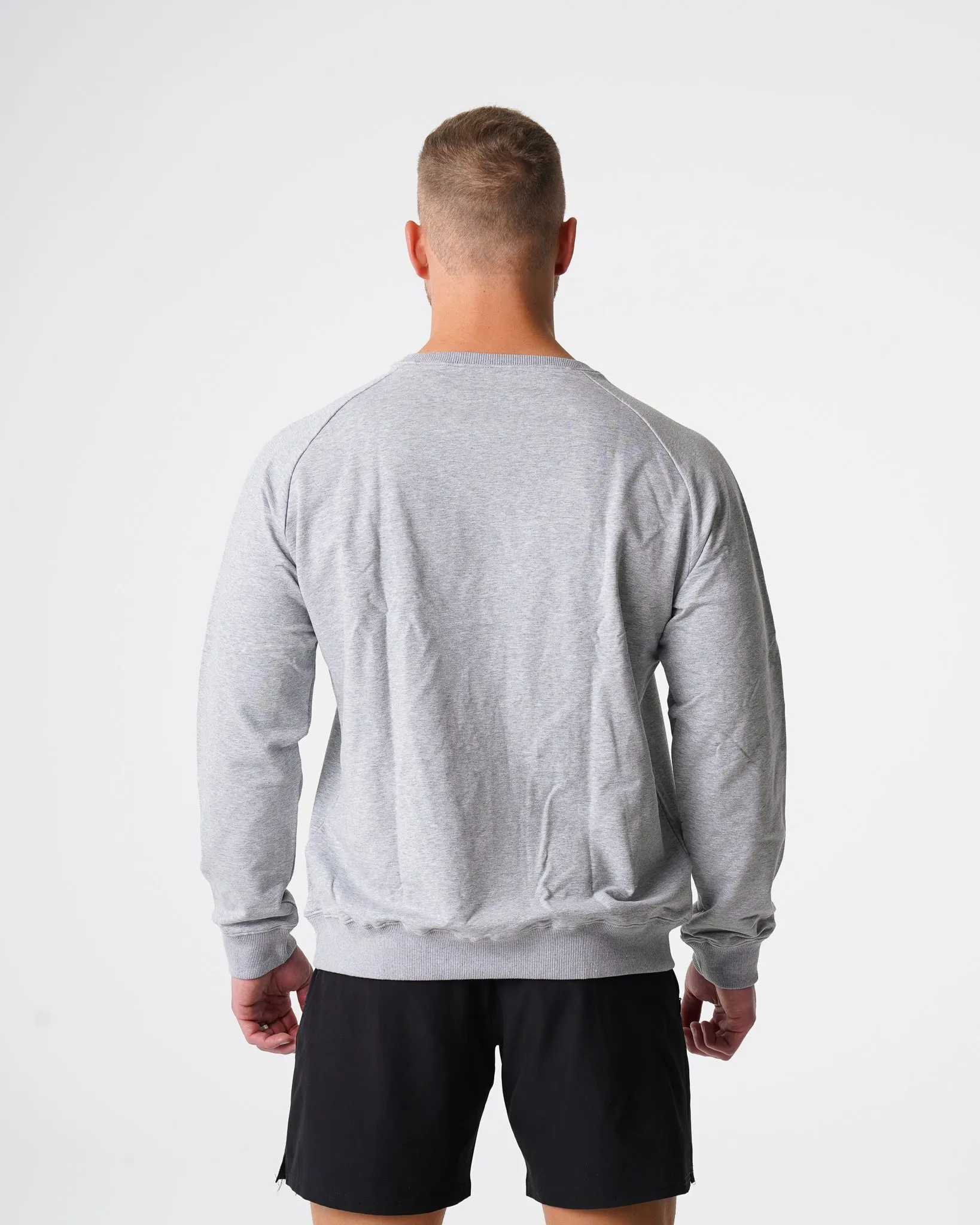 Grey Crew Neck Sweatshirt sold by NVGTN product image thumbnail 4