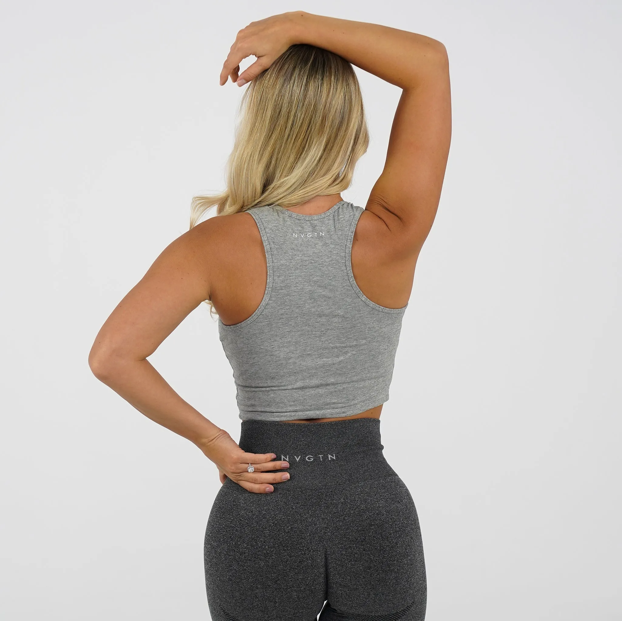 Heather Grey OG Tank sold by NVGTN product image thumbnail 2