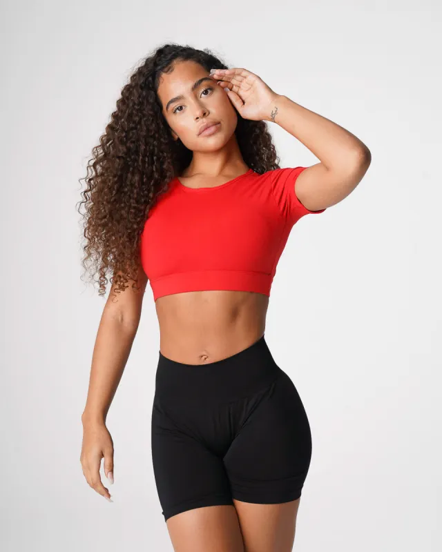 Scarlet Open Back Tee sold by NVGTN