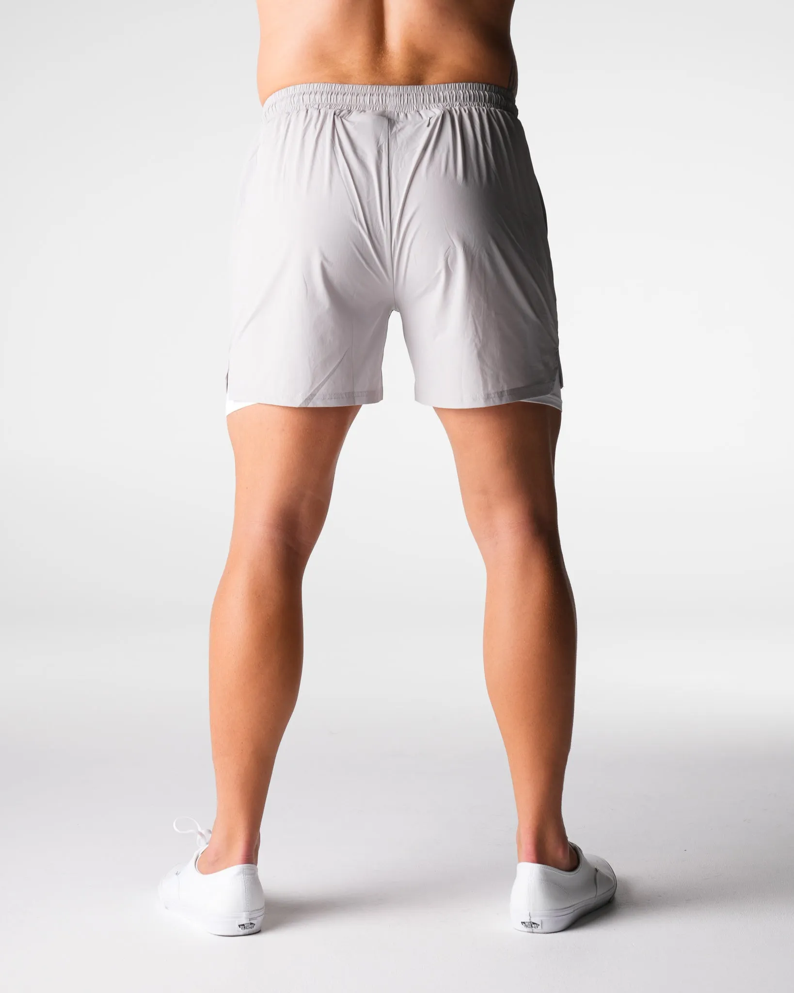 Light Grey Voyager Shorts sold by NVGTN product image thumbnail 4