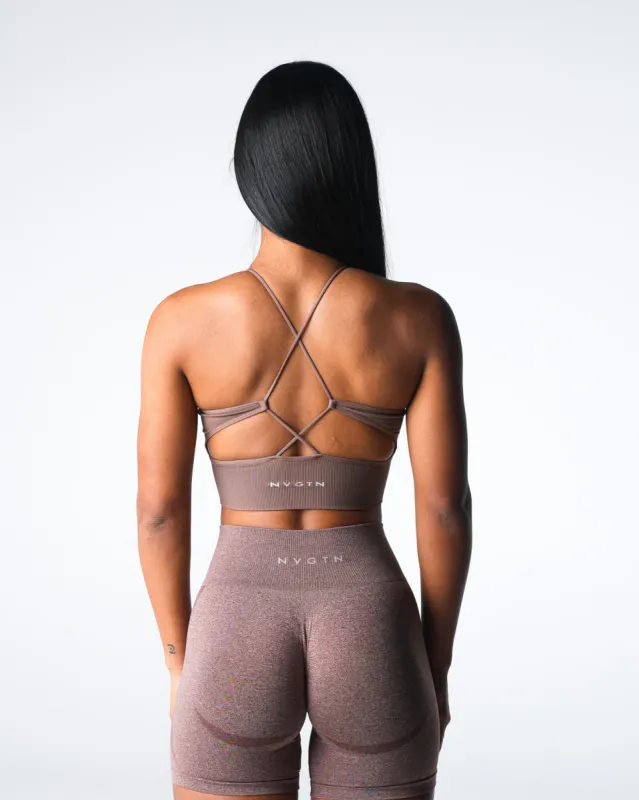 Cocoa Embrace Seamless Bra sold by NVGTN