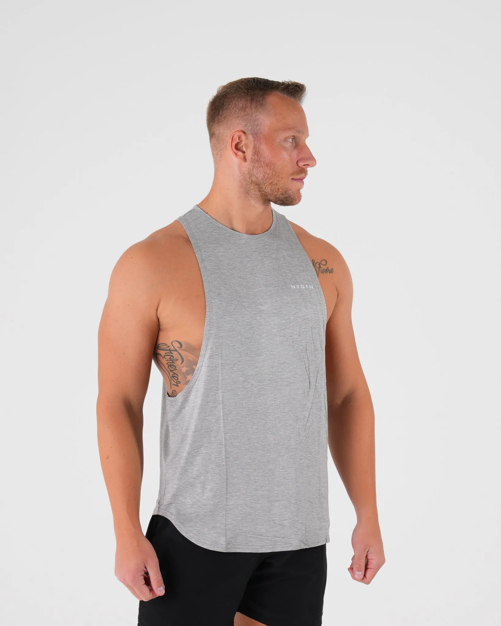 Grey Tech Edge Tank sold by NVGTN product image thumbnail 3