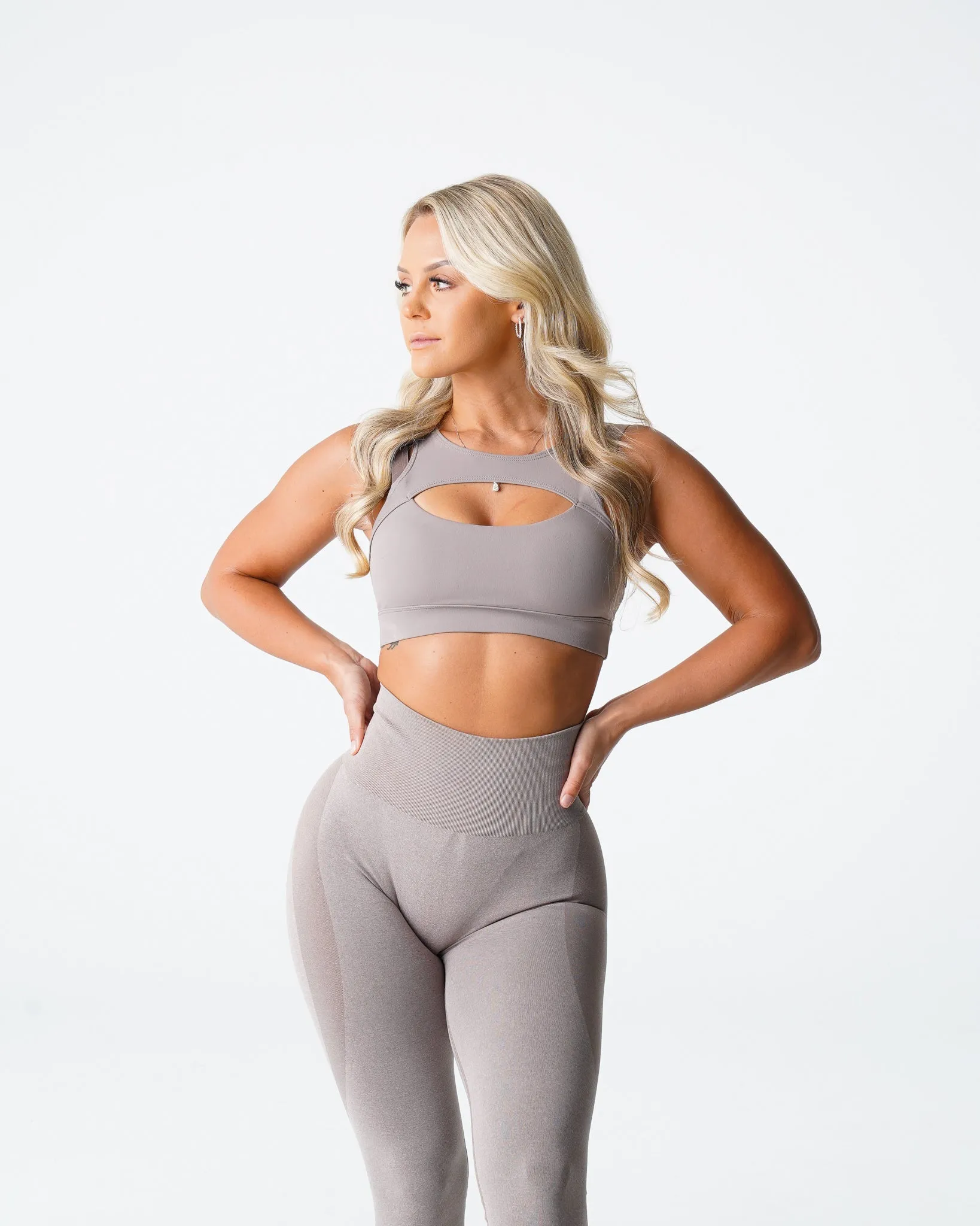 Taupe Apex Bra sold by NVGTN product image thumbnail 3