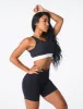 Black Agility Bra sold by NVGTN