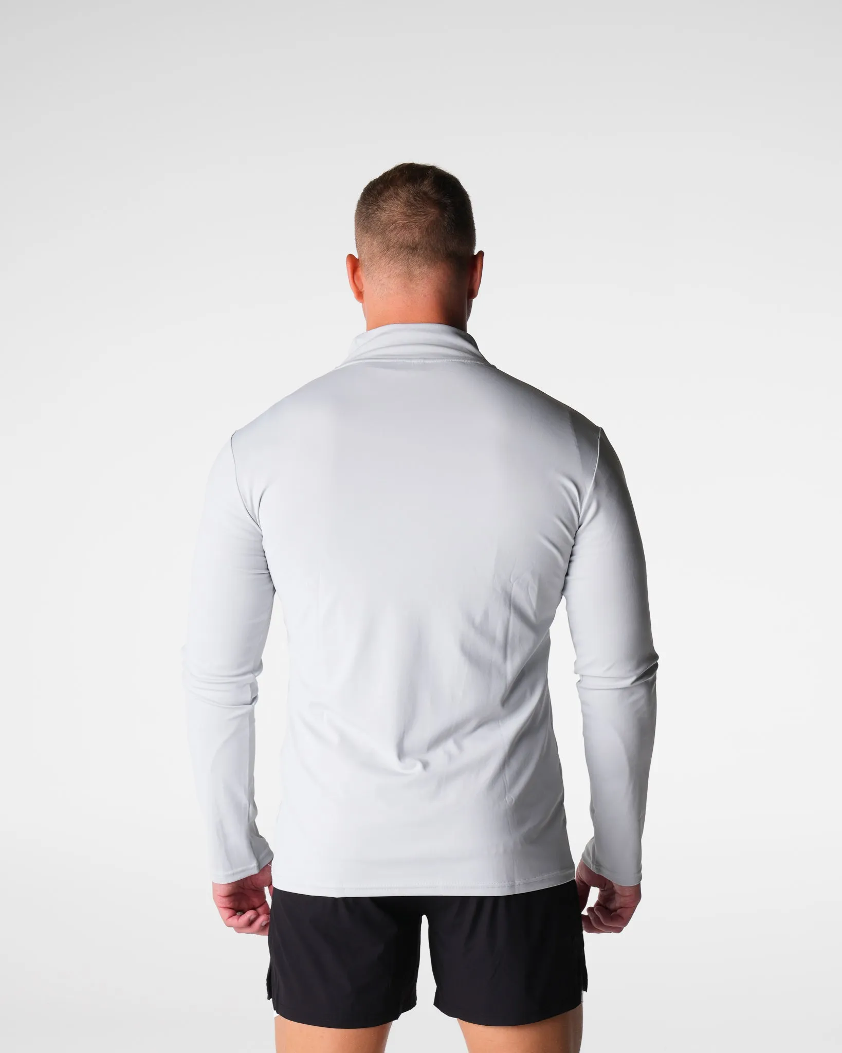 Light Grey Skyline Quarter Zip sold by NVGTN product image thumbnail 4