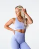 Periwinkle Desire Ribbed Seamless Bra sold by NVGTN