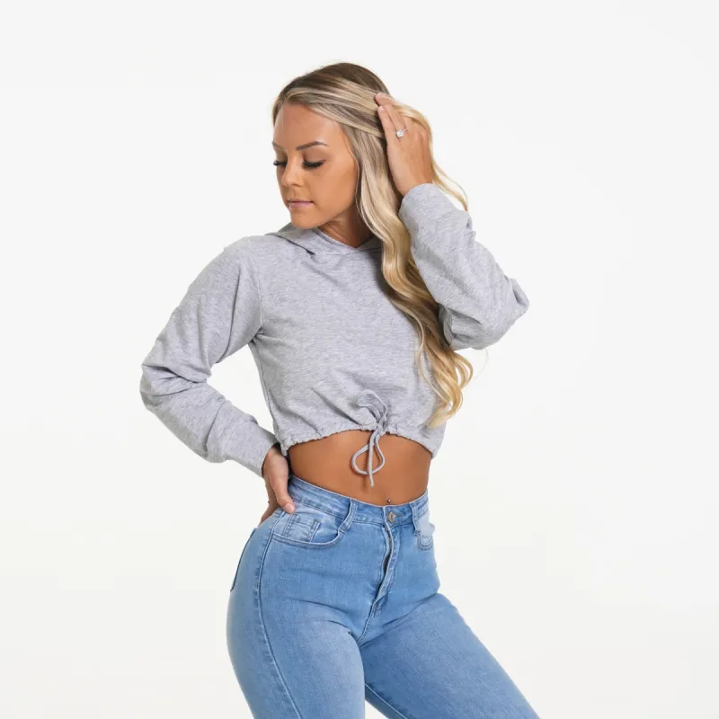 Light Grey Two Way Hoodie sold by NVGTN