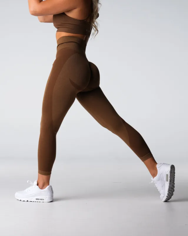 Mocha Contour 2.0 Seamless Leggings sold by NVGTN