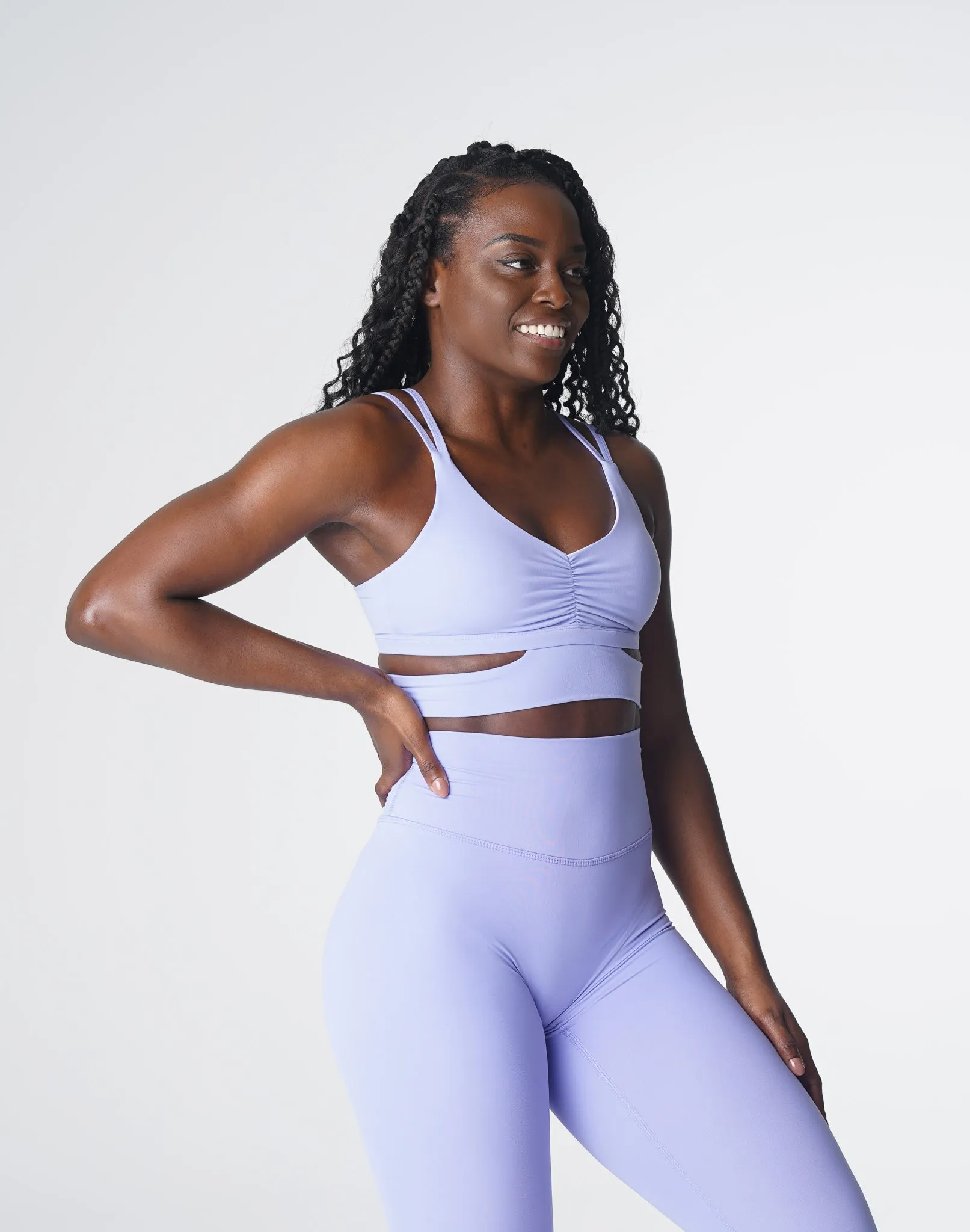 Periwinkle Revolve Bra sold by NVGTN product image thumbnail 4