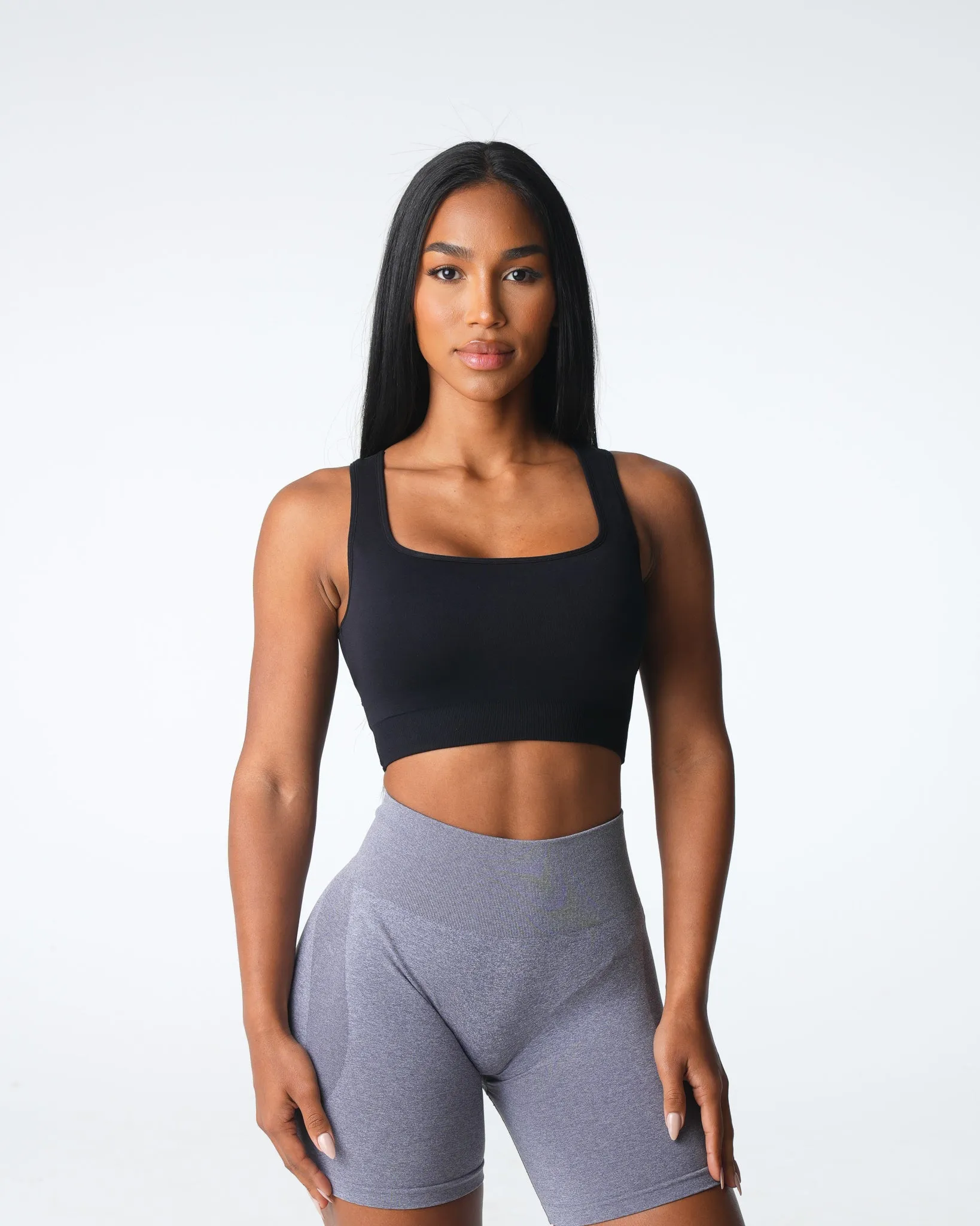 Black Empower Seamless Bra sold by NVGTN product image thumbnail 2