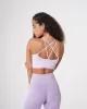 Lavender Flourish Seamless Bra sold by NVGTN