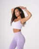 Lavender Flourish Seamless Bra sold by NVGTN