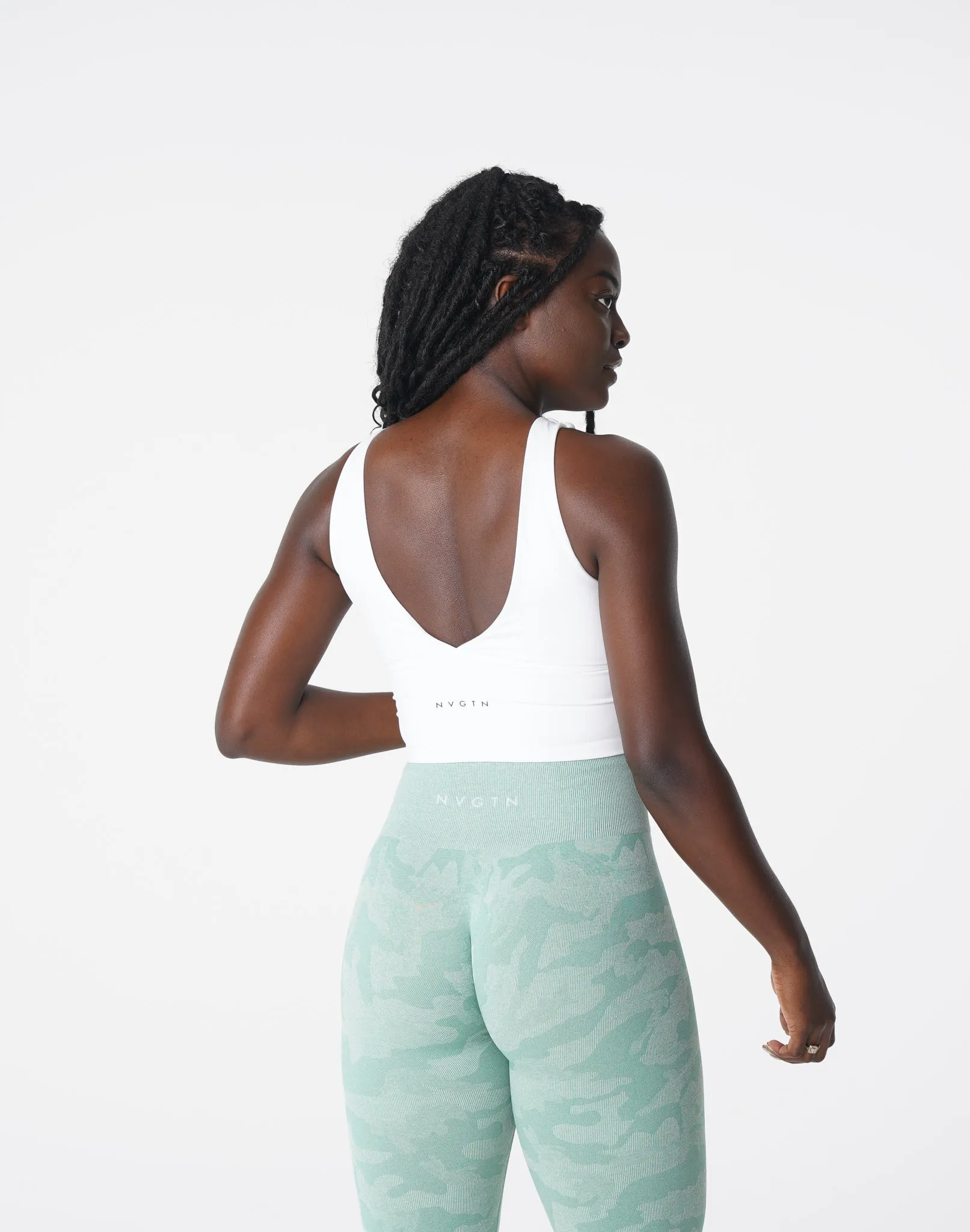 White Essence Bra sold by NVGTN