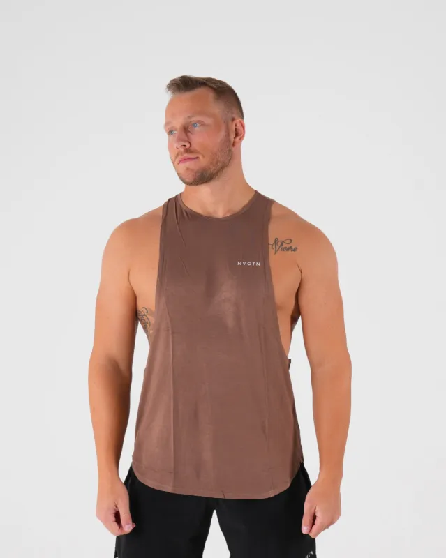 Mocha Tech Edge Tank sold by NVGTN