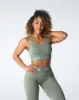 Sage Green Legacy Sport Seamless Bra sold by NVGTN