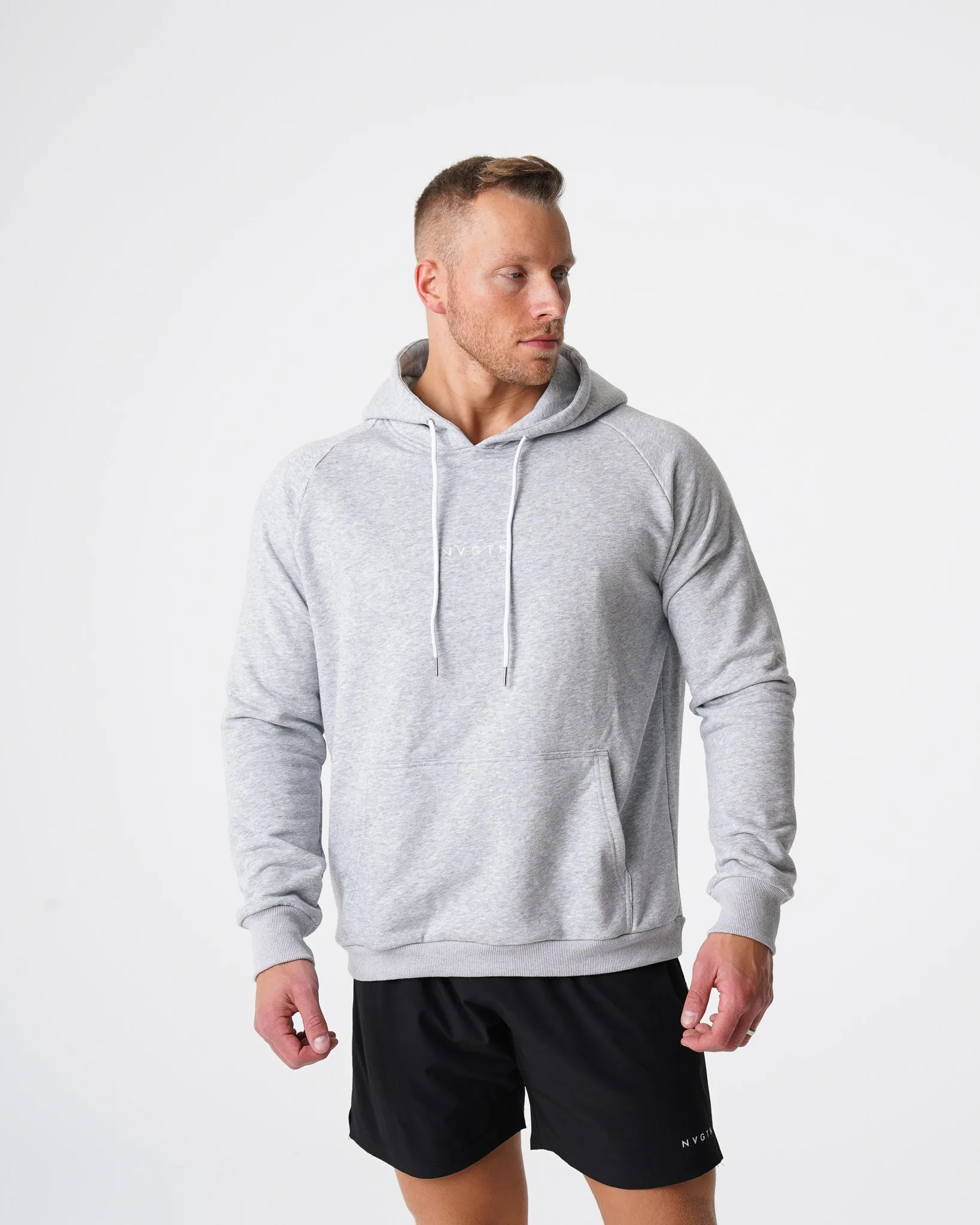 Grey Lounge Hoodie sold by NVGTN product image thumbnail 2